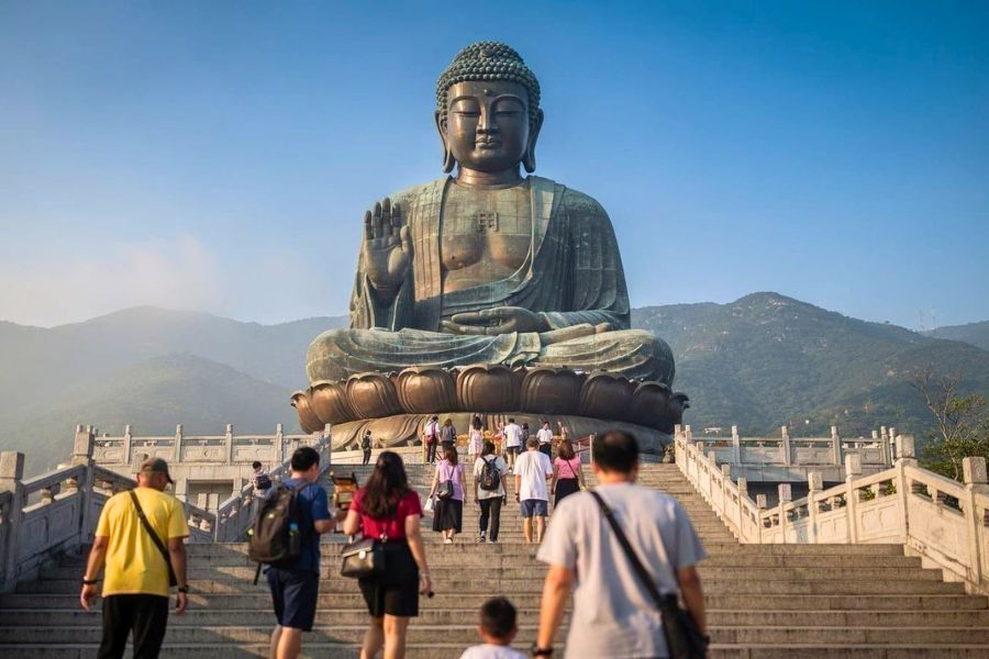 Big Buddha on Lantau Island