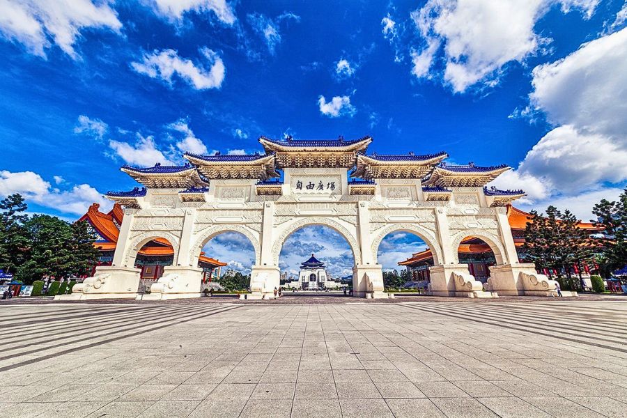 Chiang Kai-shek Memorial Hall in Taipei