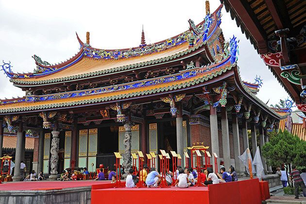 Confucius Temple in Taipei Trip