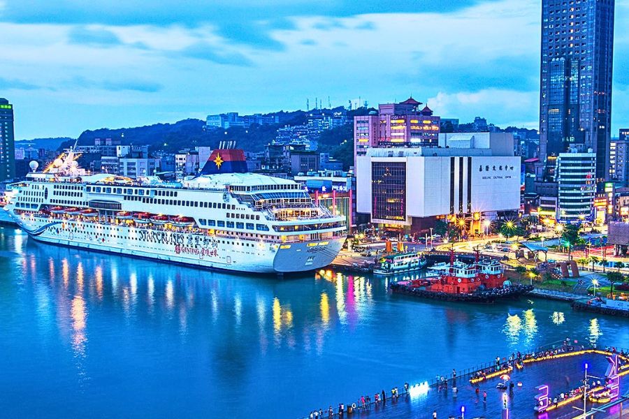 Keelung Harbor waterfront