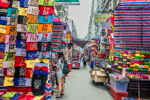 Ladies Street Market in Hong Kong Shore Excursions