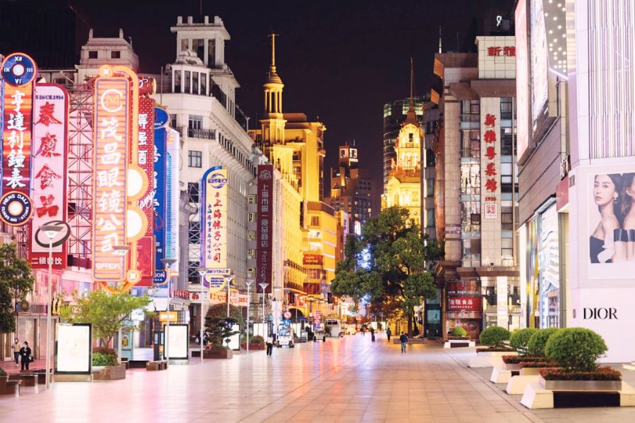Nanjing Road in Shanghai