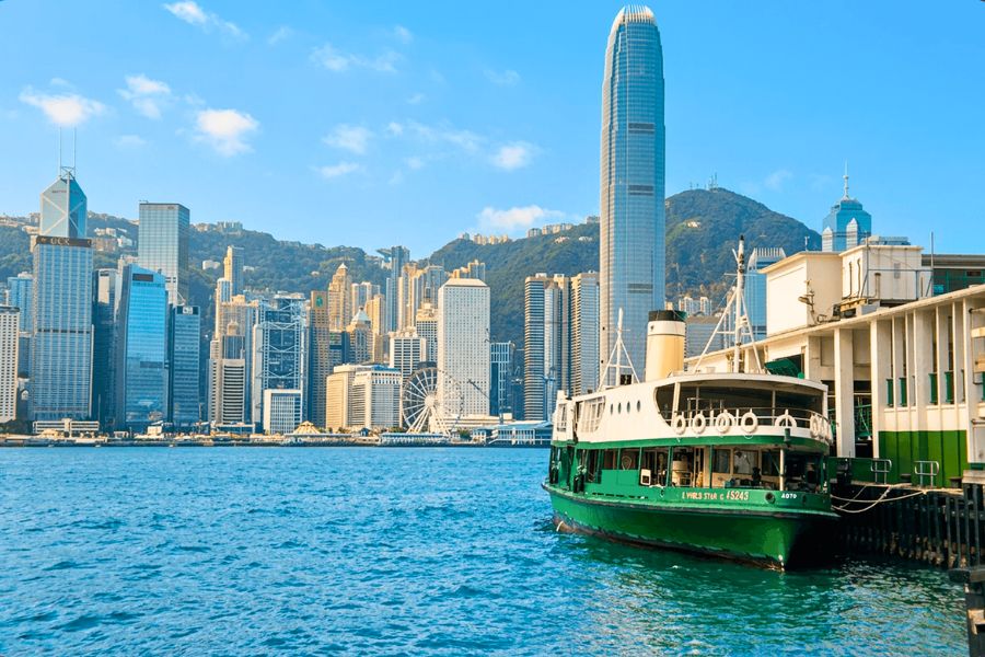 Star Ferry on Victoria Harbour