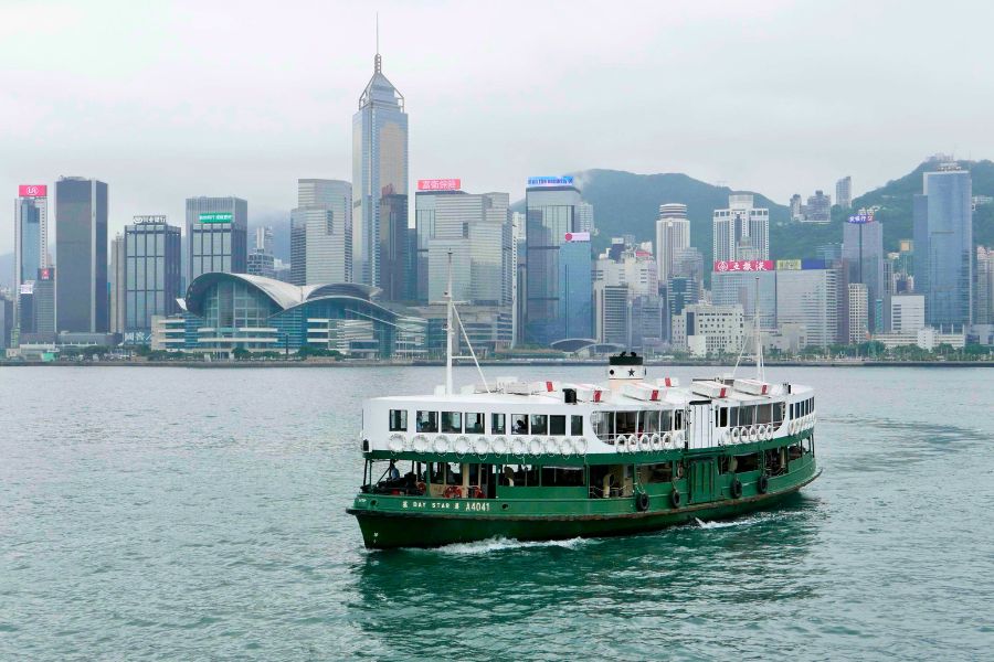 Star Ferry on Victoria Harbour