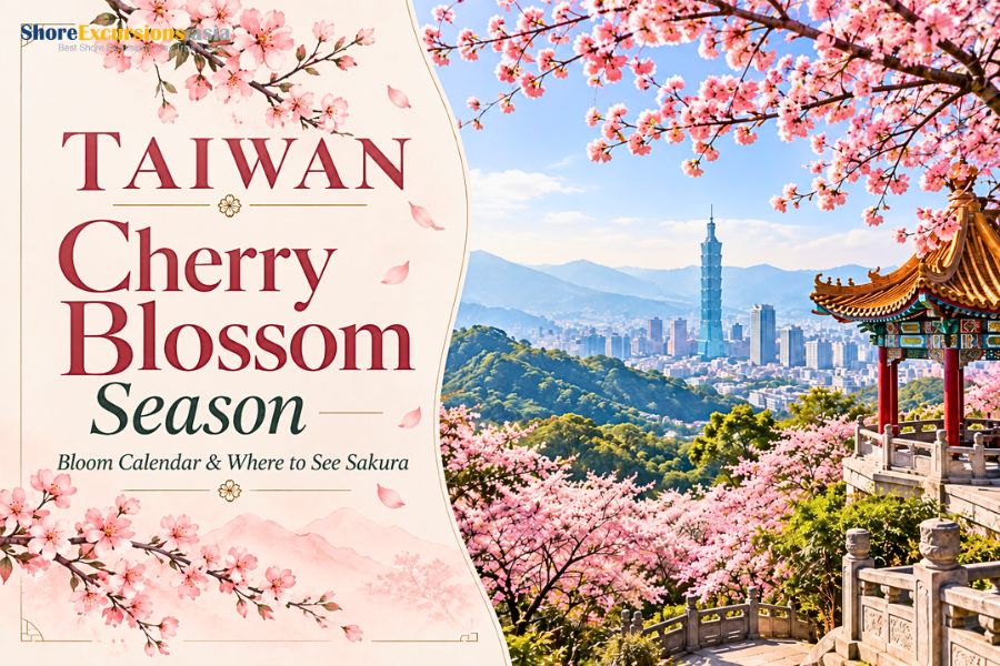 Taiwan cherry blossom season