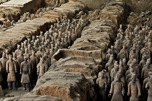 Terracotta Warriors in Xian Shanghai Shore Excursions