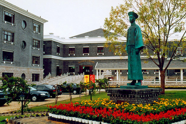 The Sculpture in Changyu Wine Culture Museum