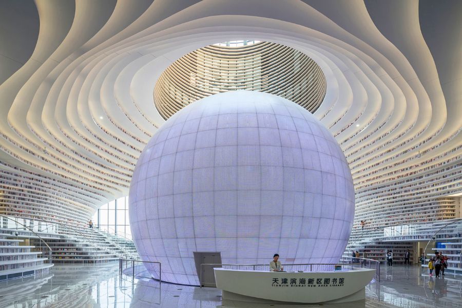 Tianjin Binhai Library