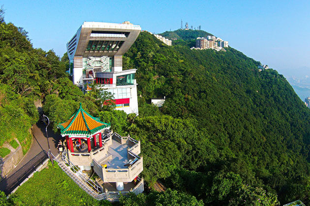 Victoria Peak in Hong Kong Tour from Cruise Port
